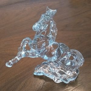 Princess House crystal horse figurine